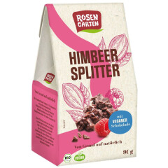 Rosengarten Himbeer-Splitter - Bio - 90g