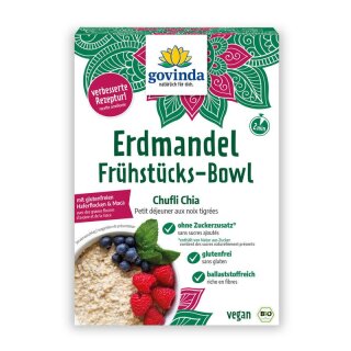 Govinda Erdmandel Frühstücks-Bowl Chufli Chia - Bio - 500g