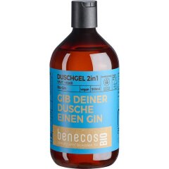 Benecos Duschgel 2in1 Gin Haut & Haar GIB DEINER...