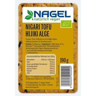 Nagel Nigari Tofu Alge - Bio - 190g