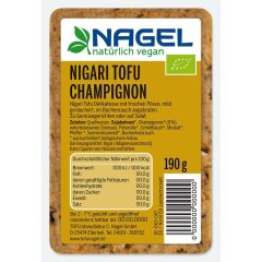 Nagel Tofu Nigari Tofu Champignon - Bio - 190g